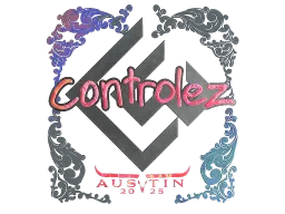 Sticker | controlez (Holo) | Austin 2025