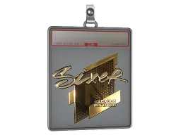 Sticker Slab | SIXER (Gold) | Boston 2018