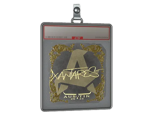 Sticker Slab | XANTARES (Gold) | Austin 2025