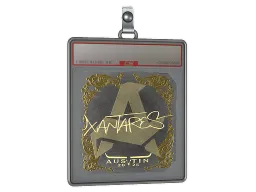 Sticker Slab | XANTARES (Gold) | Austin 2025
