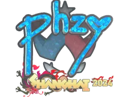 Sticker | phzy (Glitter) | Shanghai 2024