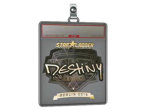 Sticker Slab | DeStiNy (Gold) | Berlin 2019