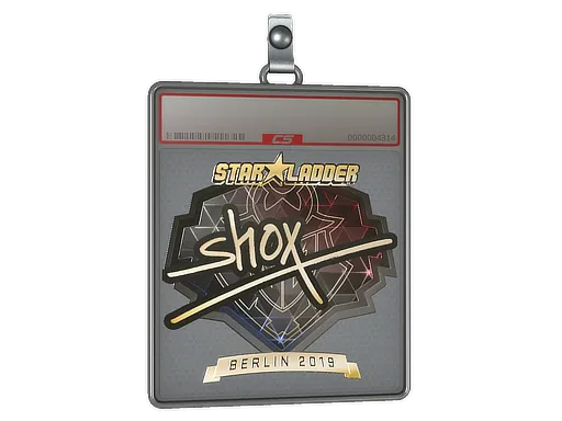 Sticker Slab | shox (Gold) | Berlin 2019