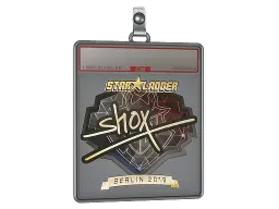 Sticker Slab | shox (Gold) | Berlin 2019