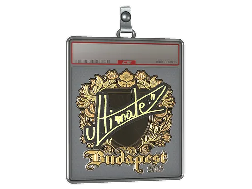 Sticker Slab | ultimate (Gold) | Budapest 2025