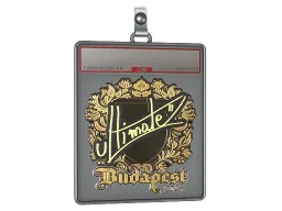 Sticker Slab | ultimate (Gold) | Budapest 2025