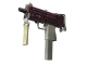 MAC-10 | Red Filigree (Well-Worn)