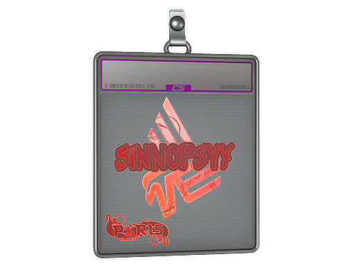 Sticker Slab | sinnopsyy (Holo) | Paris 2023