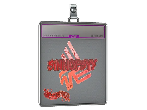 Sticker Slab | sinnopsyy (Holo) | Paris 2023