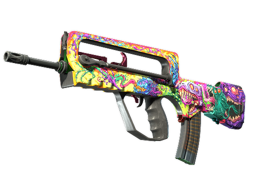 StatTrak™ FAMAS | Bad Trip (Well-Worn)