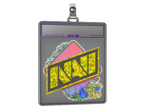 Sticker Slab | Natus Vincere (Glitter) | Rio 2022