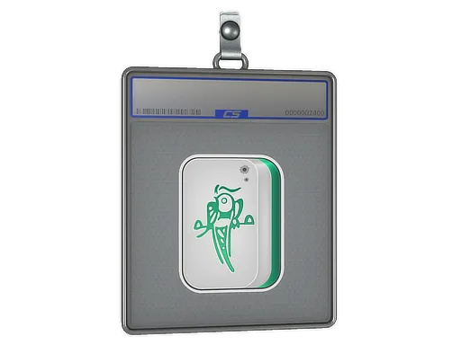 Sticker Slab | Mahjong Rooster