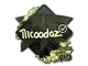 Sticker | nicoodoz (Gold) | Rio 2022 CS2 skin