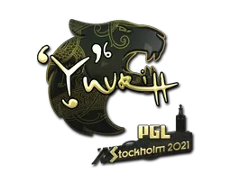 Sticker | yuurih (Gold) | Stockholm 2021
