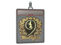 Sticker Slab | nin9 (Gold) | Budapest 2025