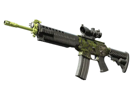 Souvenir SG 553 | Lush Ruins (Minimal Wear)