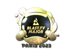 Sticker | BLAST.tv (Gold) | Paris 2023
