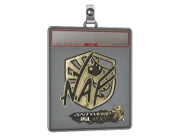 Sticker Slab | NAF (Gold) | Antwerp 2022