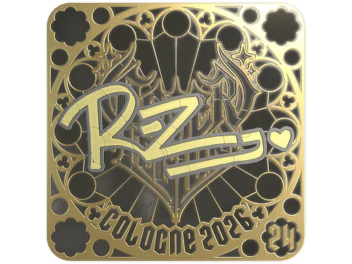 Sticker | REZ (Gold, Ranked) | Cologne 2026
