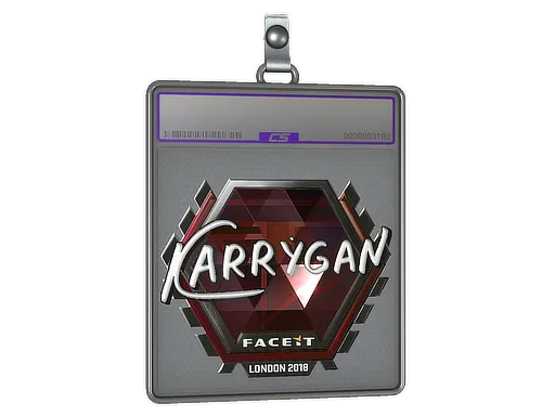 Sticker Slab | karrigan (Foil) | London 2018