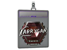 Sticker Slab | karrigan (Foil) | London 2018
