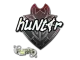 Sticker | huNter- (Glitter) | Paris 2023 CS2 skin