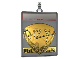 Sticker Slab | aizy (Gold) | Krakow 2017