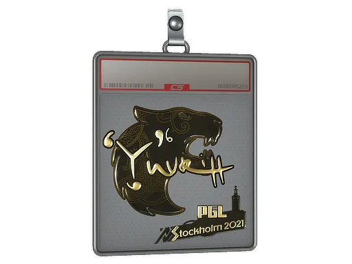 Sticker Slab | yuurih (Gold) | Stockholm 2021