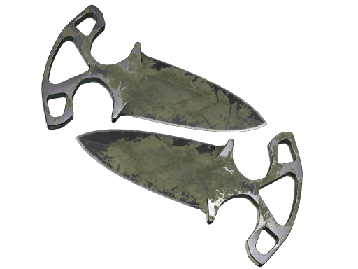 ★ StatTrak™ Shadow Daggers | Safari Mesh (Battle-Scarred)