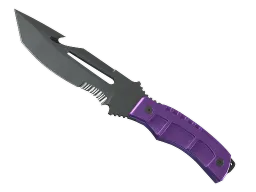 ★ StatTrak™ Survival Knife | Ultraviolet (Factory New)
