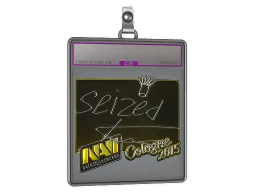 Sticker Slab | seized (Foil) | Cologne 2015