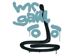 Sealed Graffiti | Recoil Galil AR (Wire Blue)