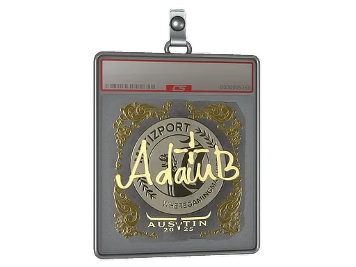 Sticker Slab | adamb (Gold) | Austin 2025
