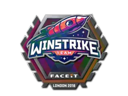 Sticker | Winstrike Team (Holo) | London 2018
