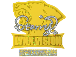 Sticker | Starry (Glitter) | Copenhagen 2024