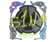 Sticker | s1n (Holo) | Austin 2025