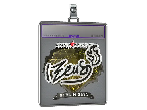 Sticker Slab | Zeus (Foil) | Berlin 2019