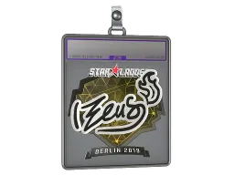 Sticker Slab | Zeus (Foil) | Berlin 2019