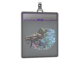 Sticker Slab | Pushing Smokes (Glitter)