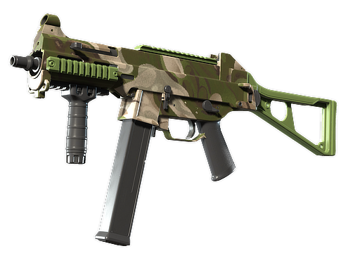 UMP-45 | Green Swirl (Factory New)