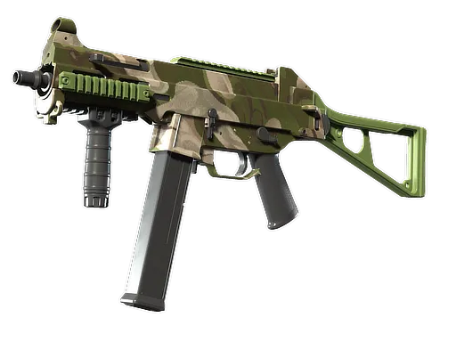 Souvenir UMP-45 | Green Swirl (Factory New)