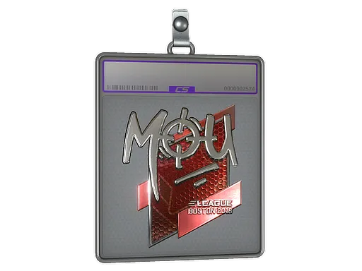 Sticker Slab | mou (Foil) | Boston 2018
