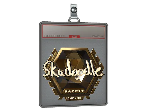 Sticker Slab | Skadoodle (Gold) | London 2018