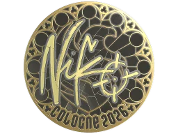 Sticker | NiKo (Gold) | Cologne 2026