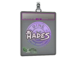 Sticker Slab | hades (Holo) | Paris 2023