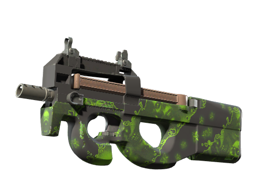 StatTrak™ P90 | Virus (Minimal Wear)