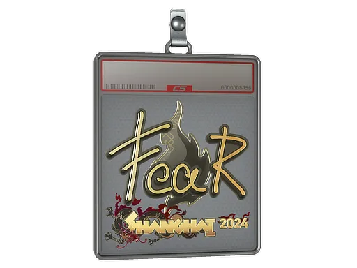 Sticker Slab | fEAR (Gold) | Shanghai 2024