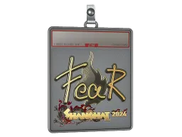 Sticker Slab | fEAR (Gold) | Shanghai 2024