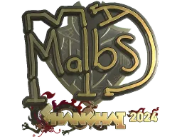 Sticker | malbsMd (Gold) | Shanghai 2024