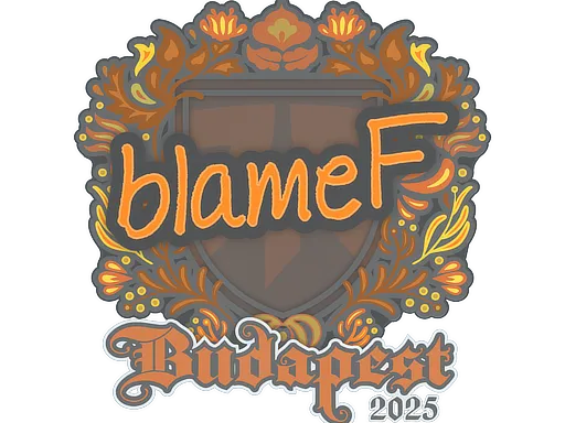 Sticker | blameF | Budapest 2025